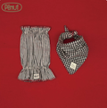 Pēnut Black & White Ear Snood, Bandana & Walk Pouch