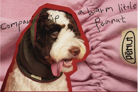 Pēnut Christmas Puff Little Holiday Ear Snood