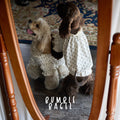 Bumble Bagel Starry Serenade Puff Sleeve Romper