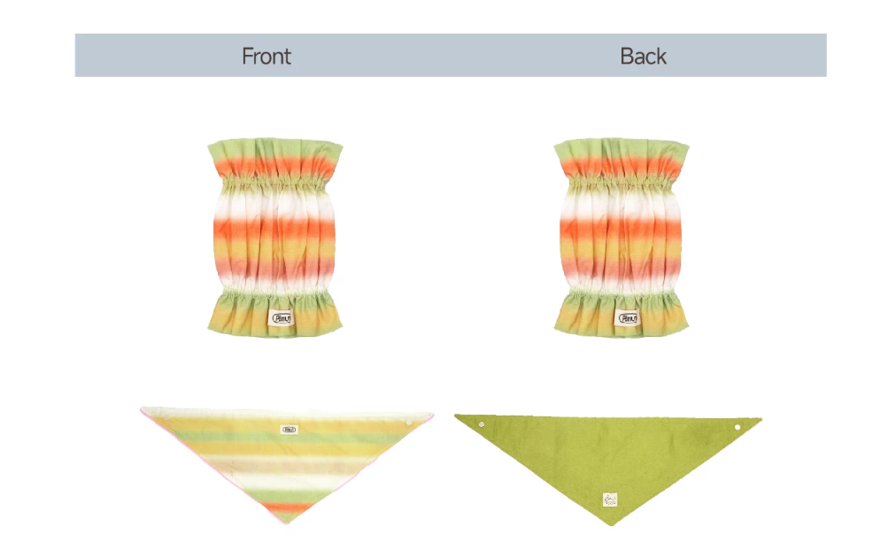 Pēnut Summer Tie-Dye Ear Snood & Bandana