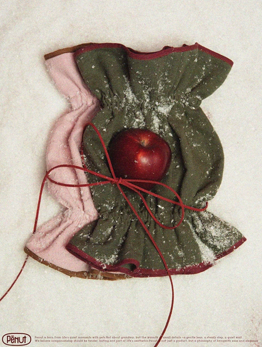 Pēnut Christmas Puff Little Holiday Ear Snood