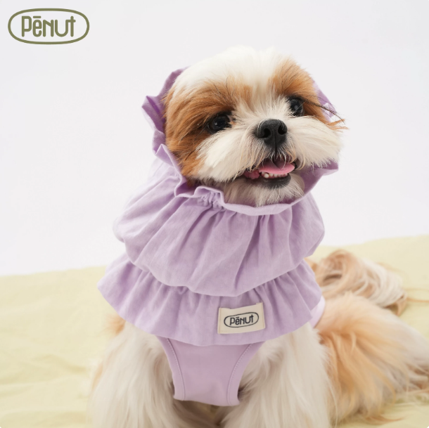 Pēnut Summer Bubble Cotton Ear Snood- Blue & Purple Tones