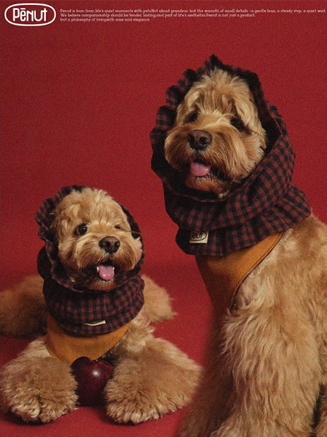 Pēnut Christmas Chestnut Ear Snood & Bandana