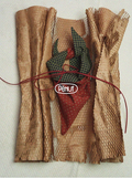 Pēnut Holiday Berry Ear Snood & Bib-Style Bandana