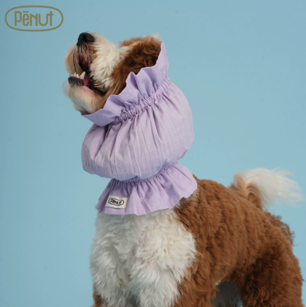 Pēnut Summer Bubble Cotton Ear Snood- Blue & Purple Tones