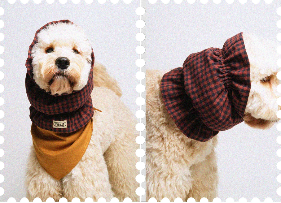 Pēnut Christmas Chestnut Ear Snood & Bandana