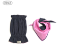 Pēnut Navy & Pink Ear Snood & Bandana