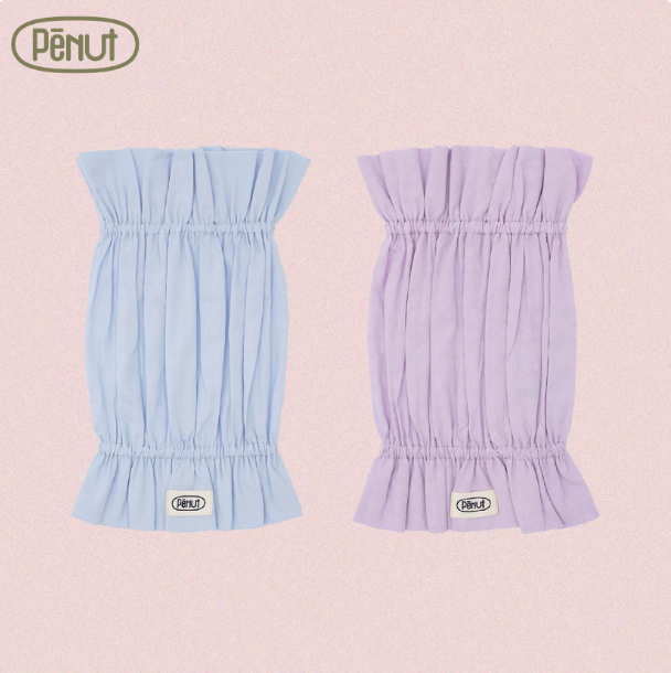 Pēnut Summer Bubble Cotton Ear Snood- Blue & Purple Tones