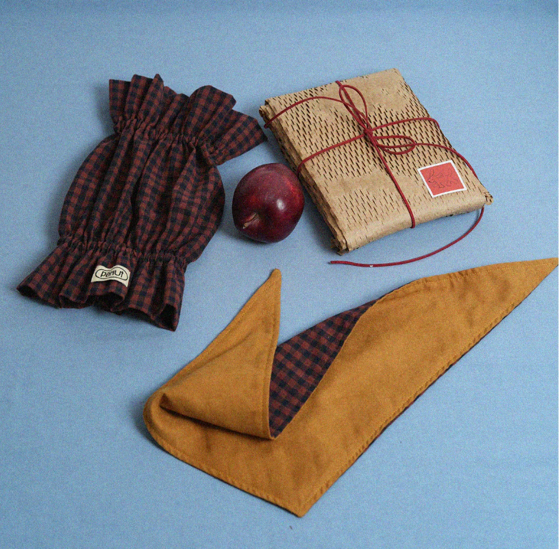 Pēnut Christmas Chestnut Ear Snood & Bandana